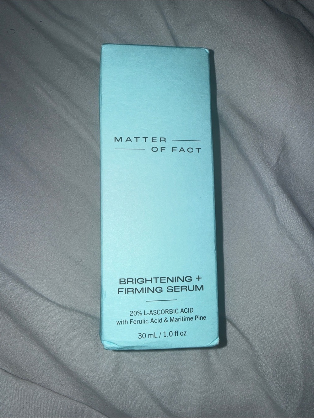 Matter of fact brightening and firming serum new never used